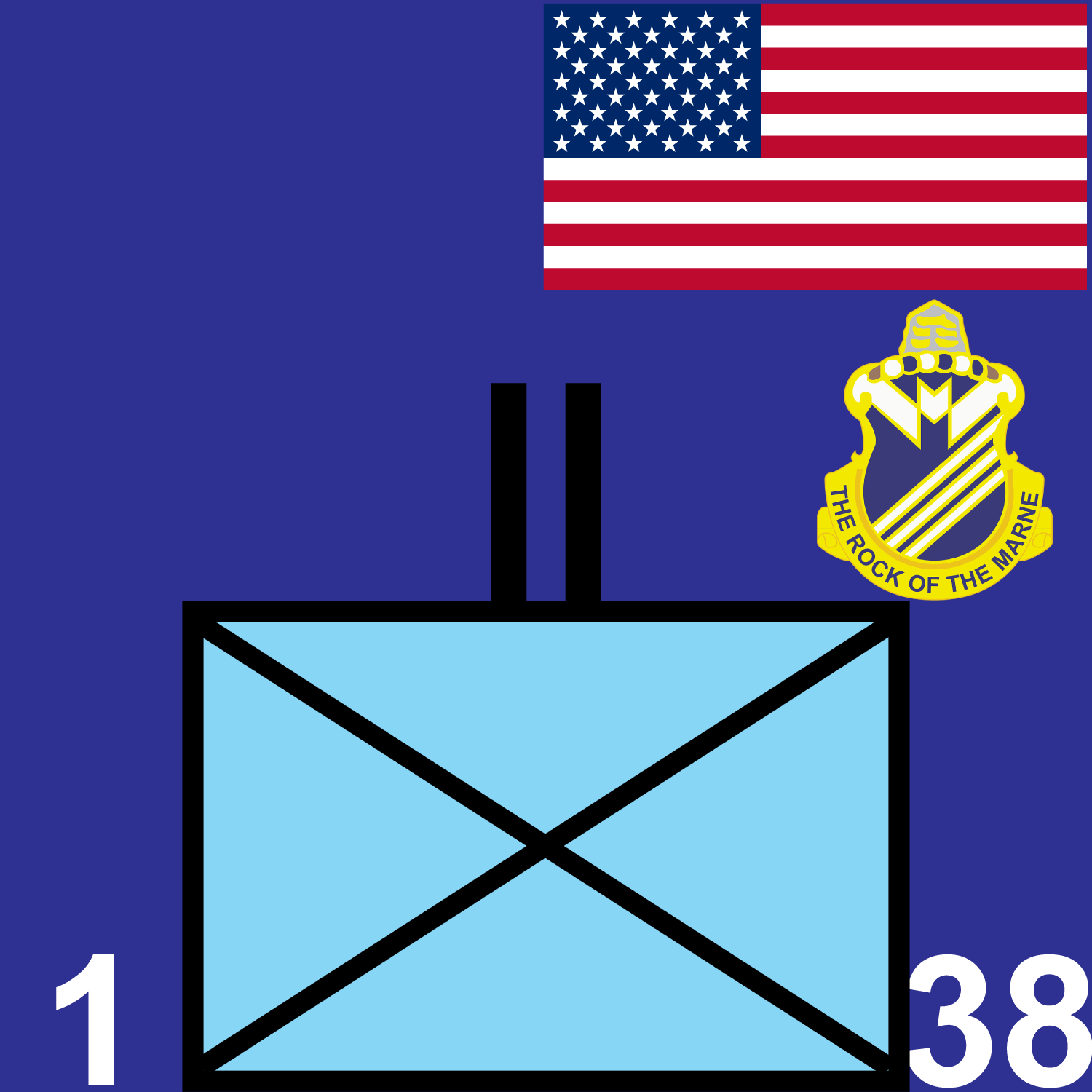1st Battalion, 38th Infantry Regiment icon